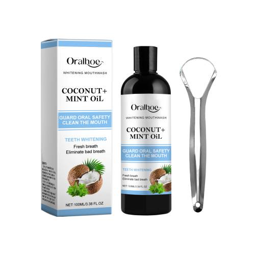 Kokos mynte oil pulling mundskyl