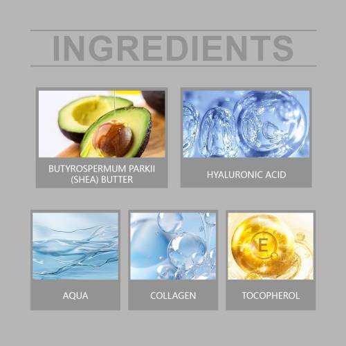 Hyaluron og vitamin E ansigtscreme