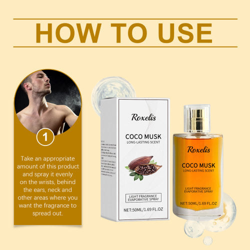 Herre kakao vanilje eau de toilette