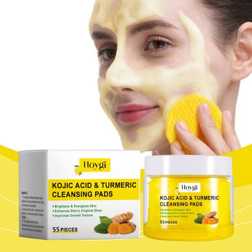 Gurkemeje kojisyre peelingpads med kamille